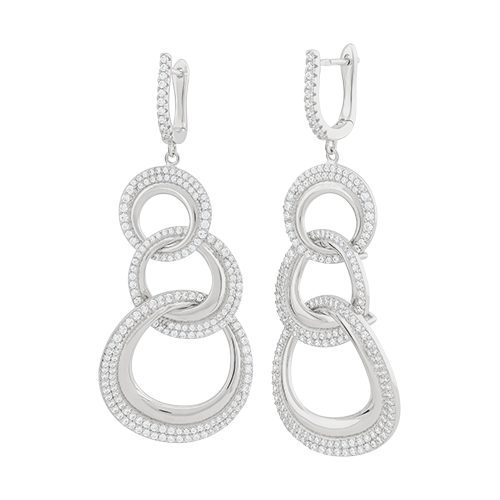 Серьги 925 MT2297-E