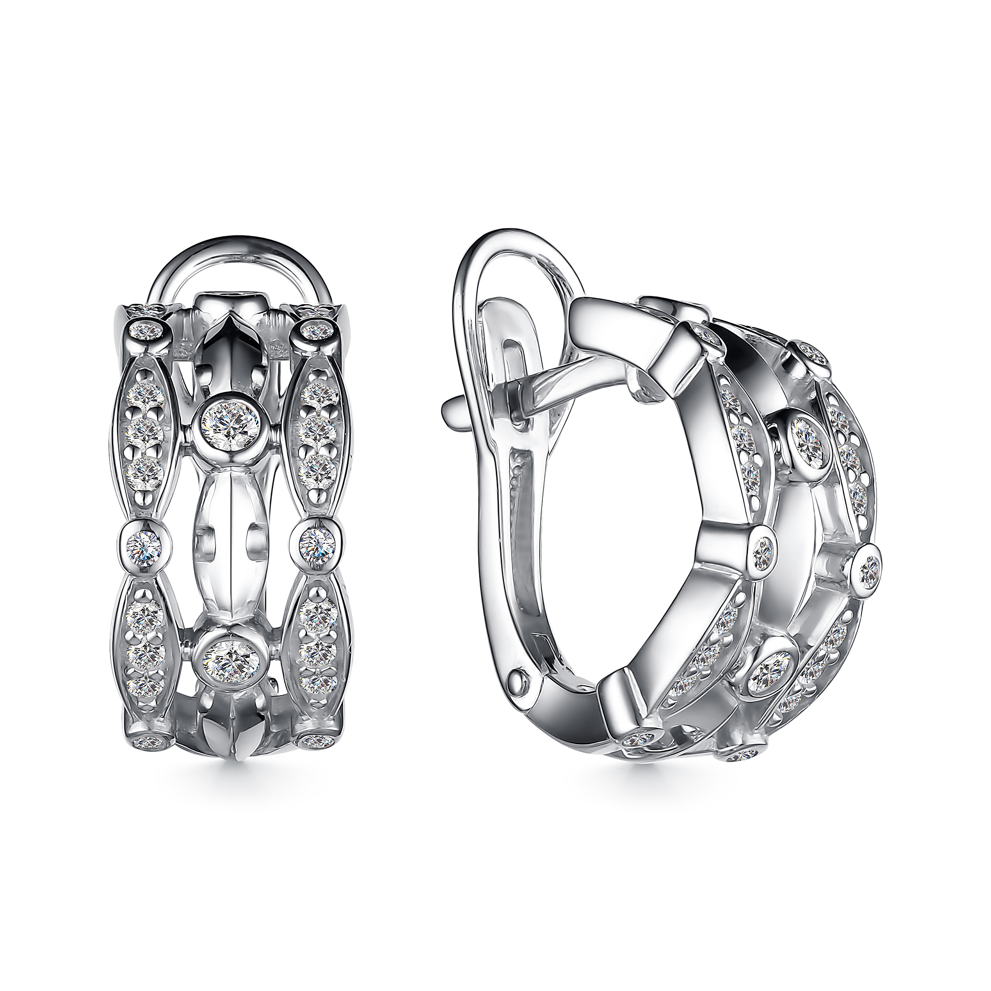 Серьги 925 02-3936/00КЦ-00