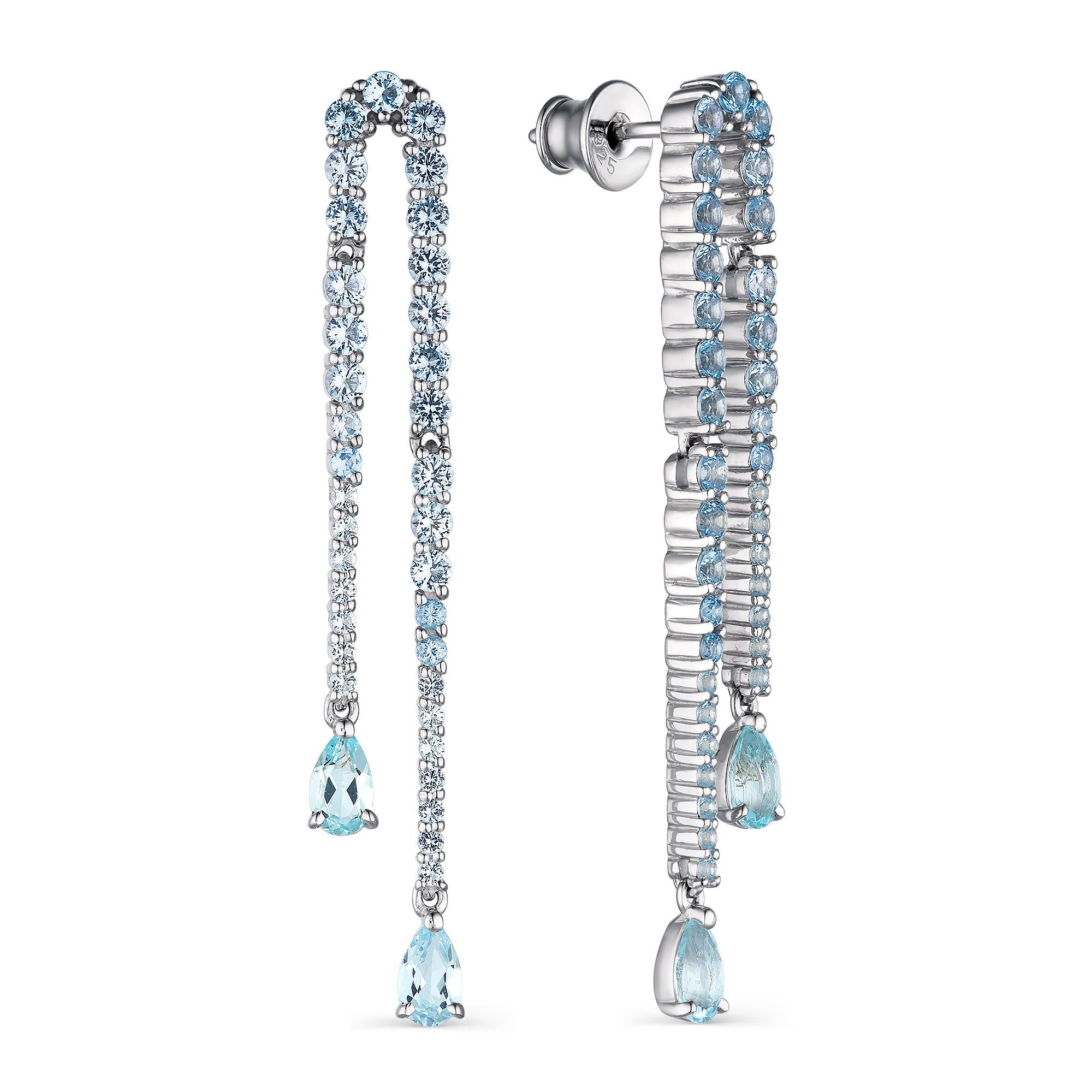 Серьги 925 02-1745/00ТБ-00