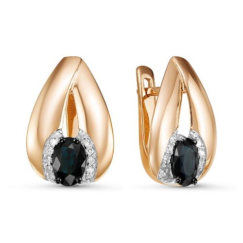 Серьги 585 БР221085