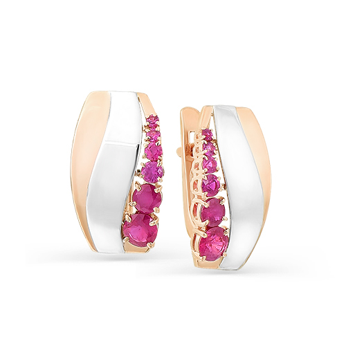 Серьги 585 2-107-290-03к