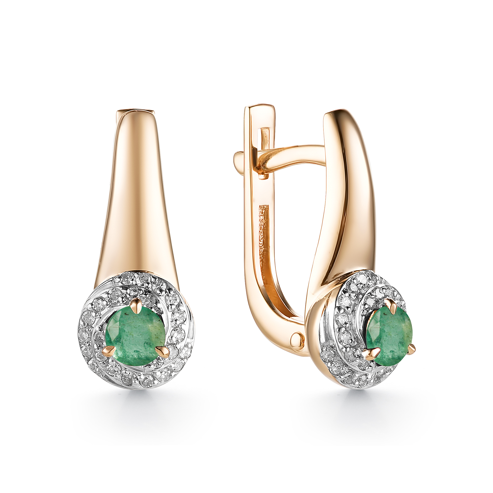 Серьги 585 23030-101