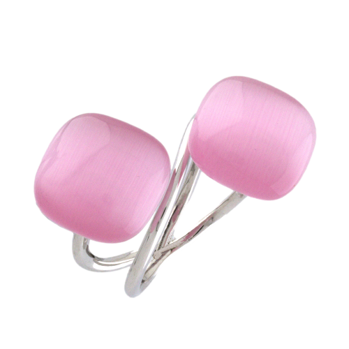 Кольцо 925 SR1663-PINK