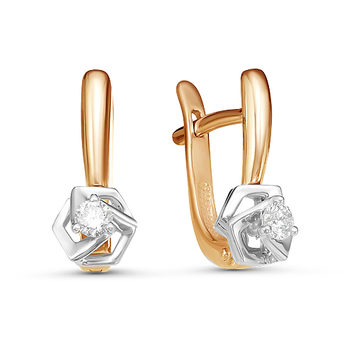 Серьги 585 02-2667к