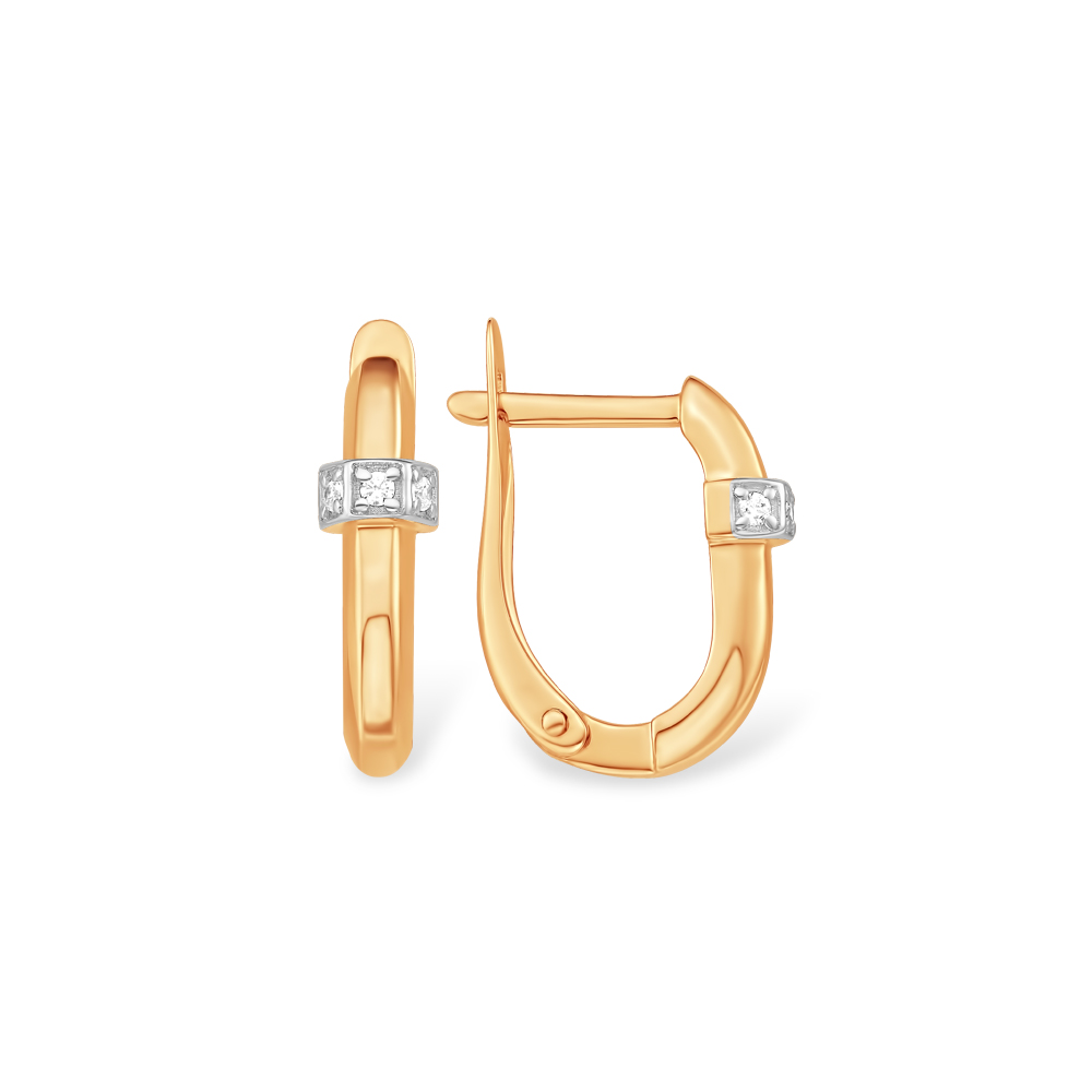 Серьги 585 С13221870