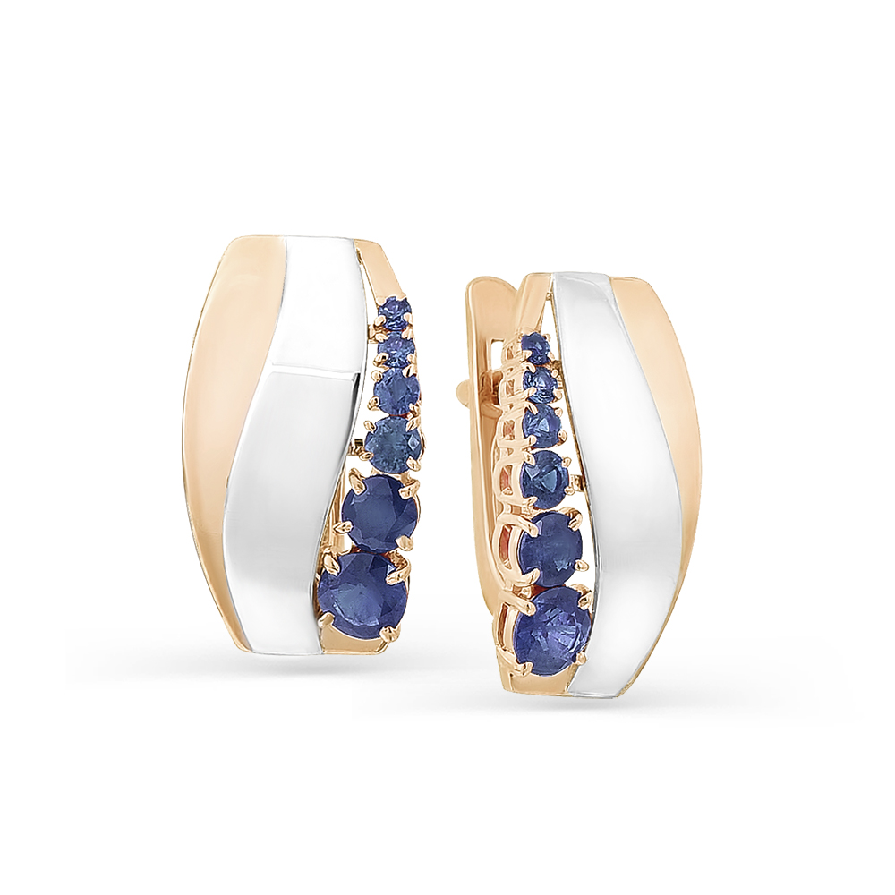 Серьги 585 2-107-290-02к