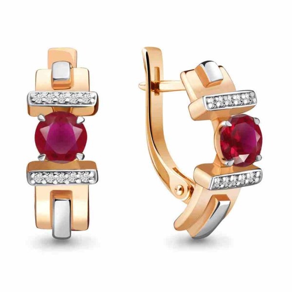 Серьги 585 942057к