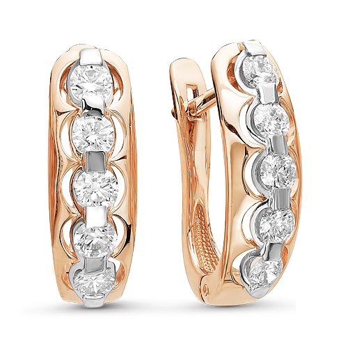 Серьги 585 02-0804к