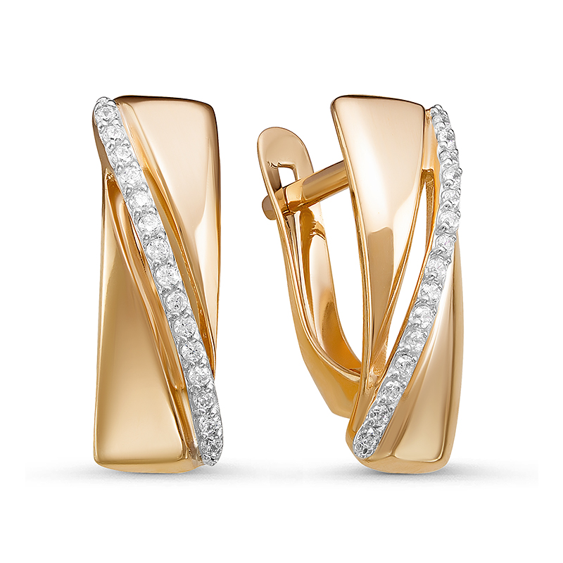 Серьги 585 БР121314