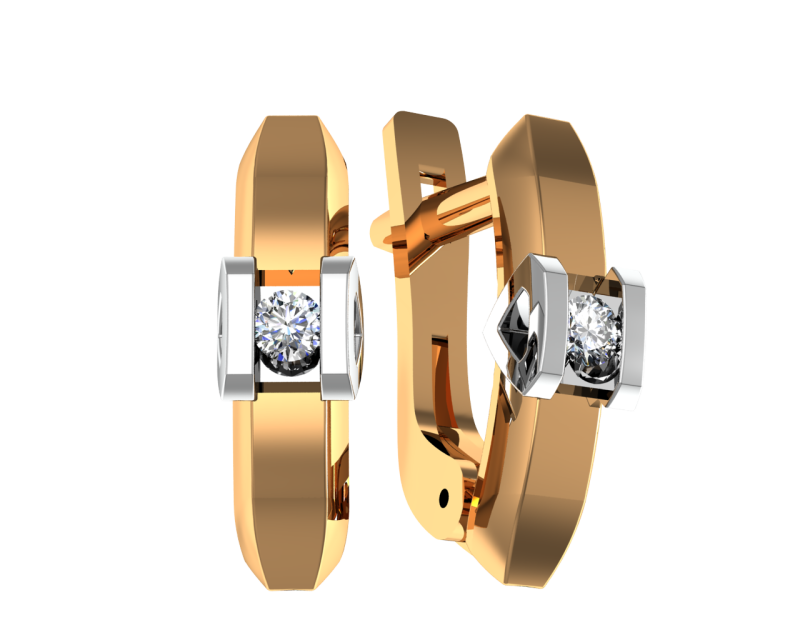 Серьги 585 1601257