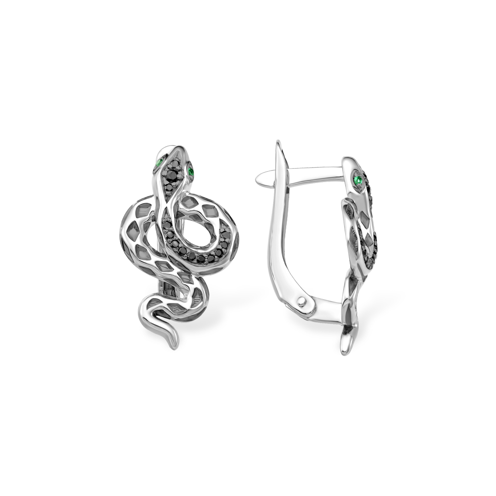 Серьги змея 925 1210037896-501
