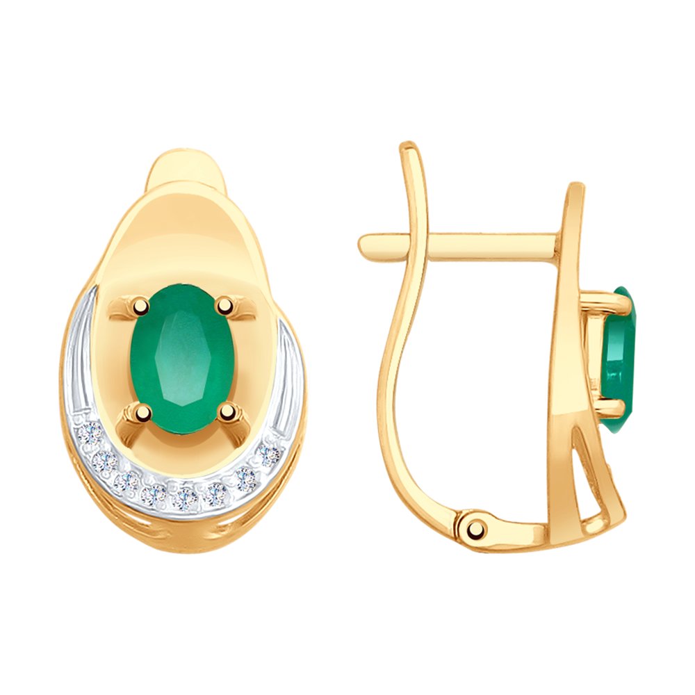 Серьги 585 725548