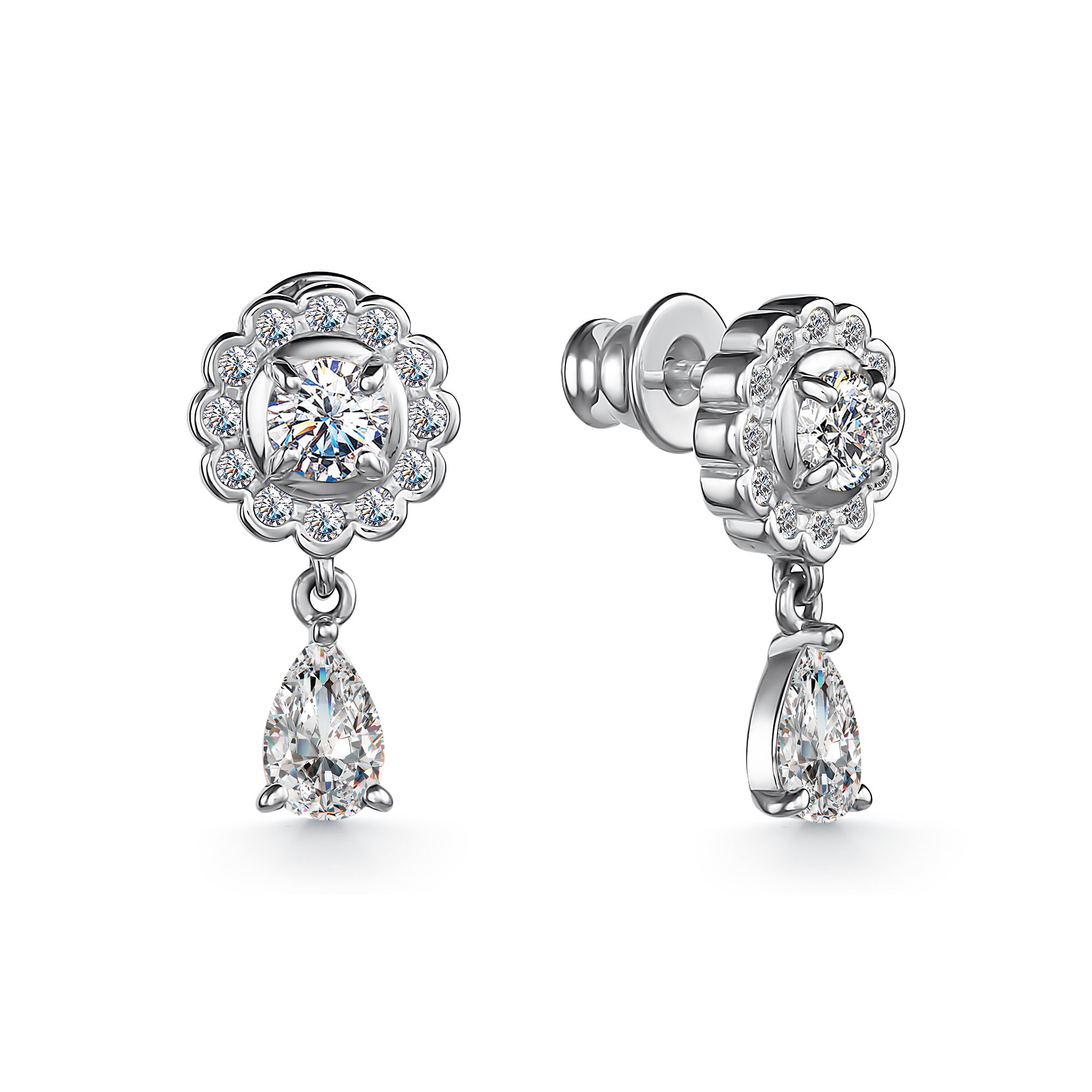 Серьги 925 02-2935/00кц-00