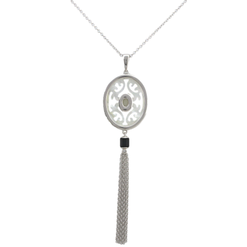 Колье 925 SP1656-MOPO