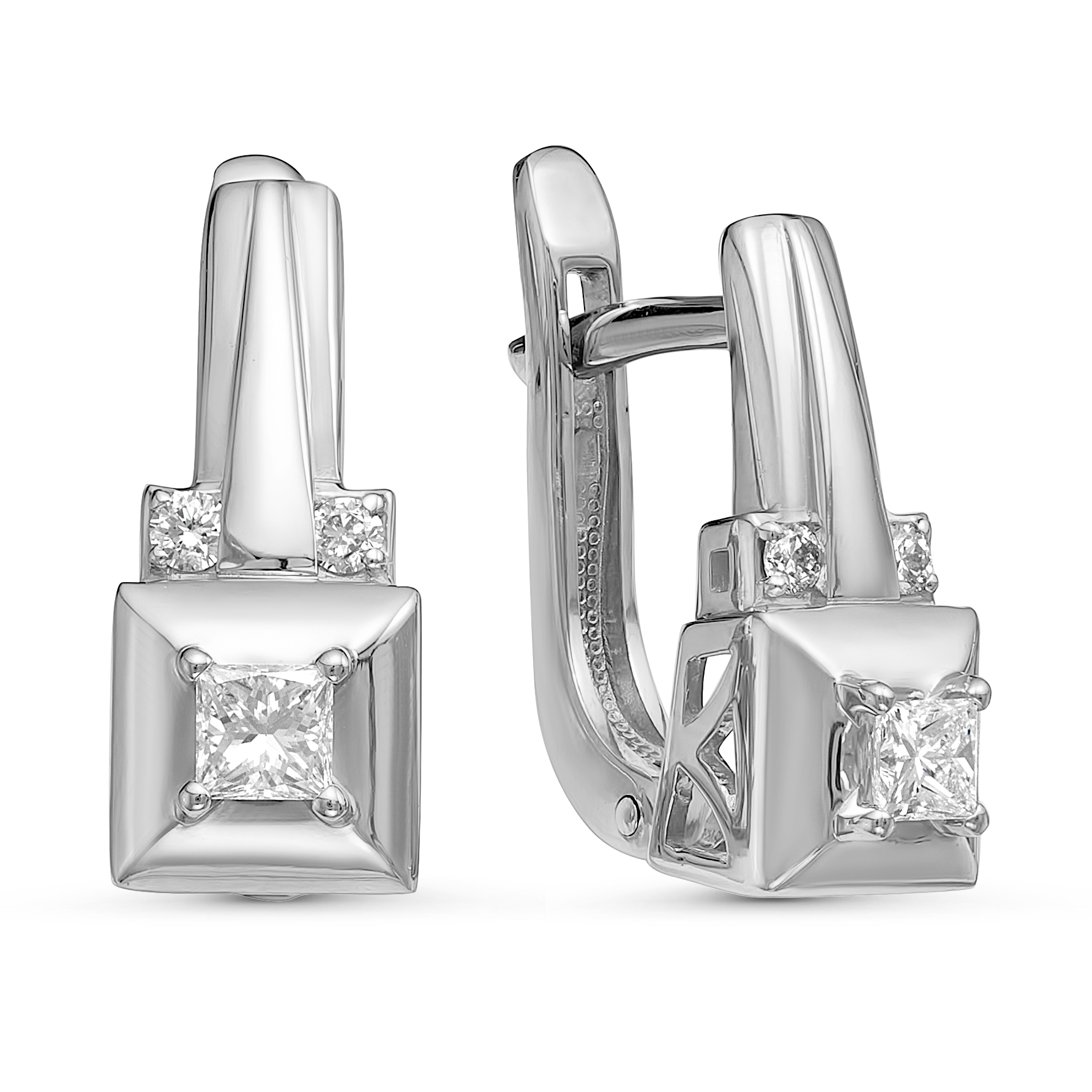 Серьги 585 02-2528б