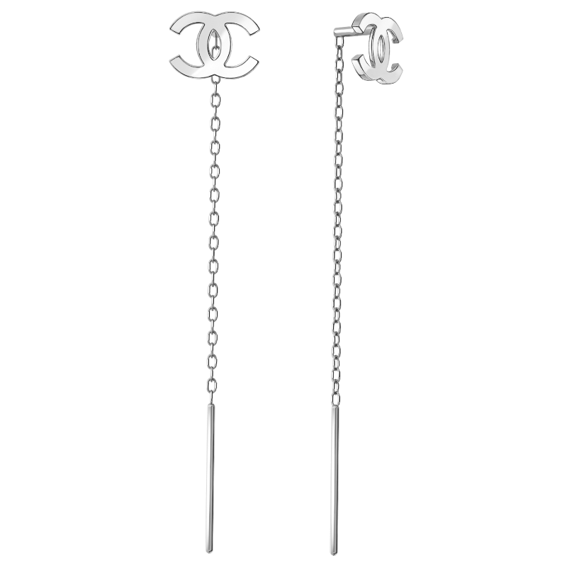 Серьги 585 "продевки" 21-208607
