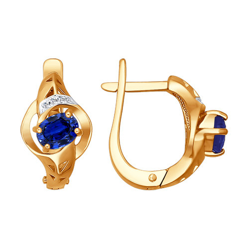 Серьги 585 2020594