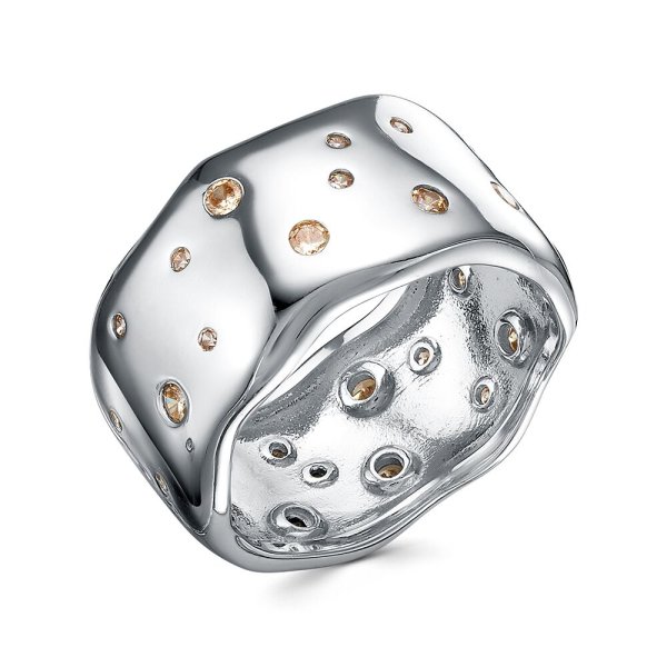 Кольцо 925 SR31959-BR_KO_W
