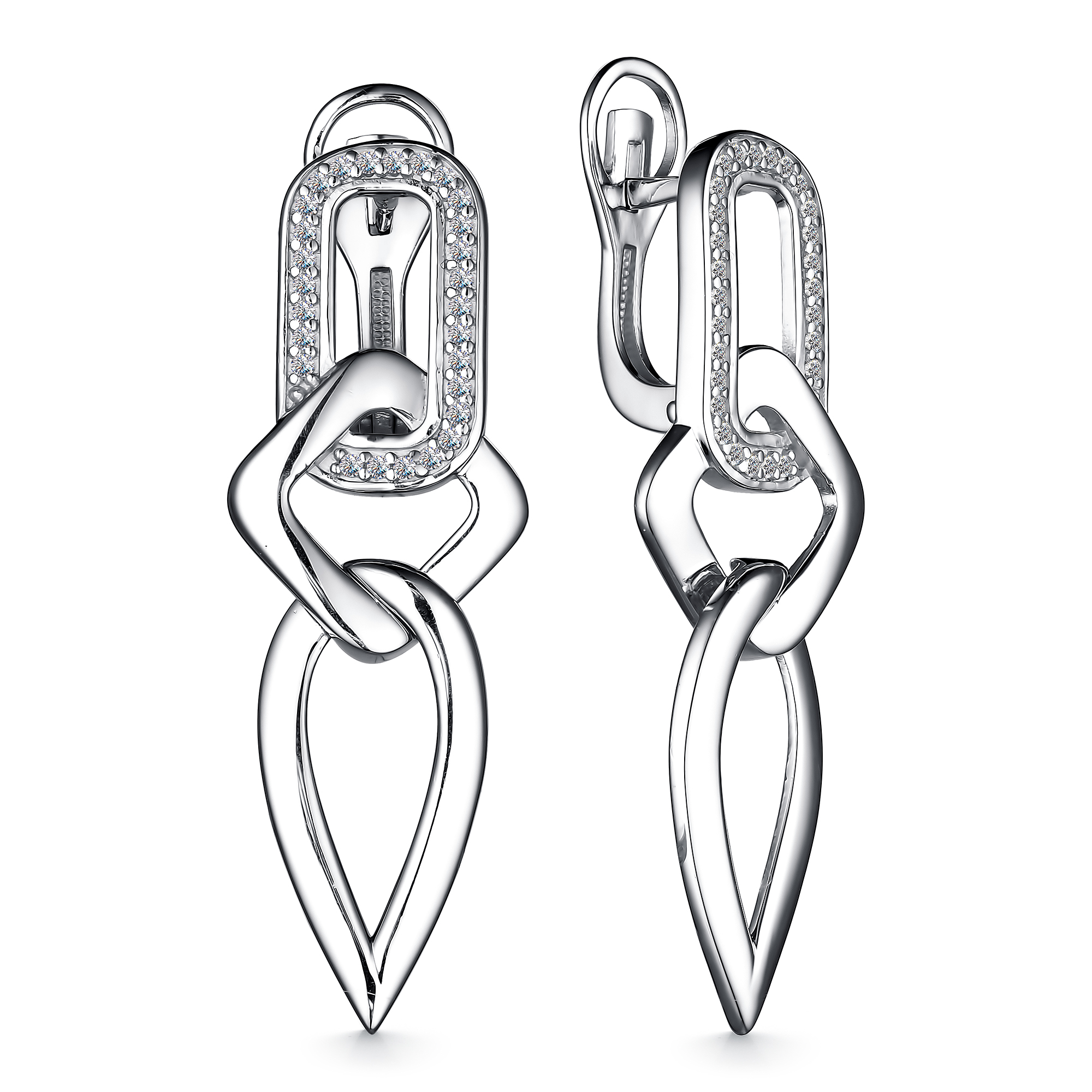 Серьги 925 02-3374/00КЦ-00