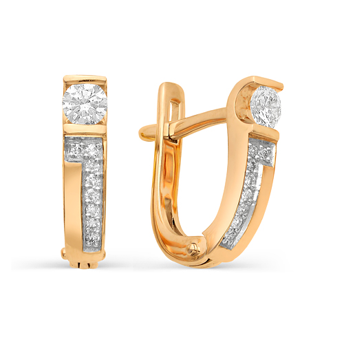 Серьги 585 21555-100