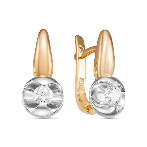 Серьги 585 02-2674К