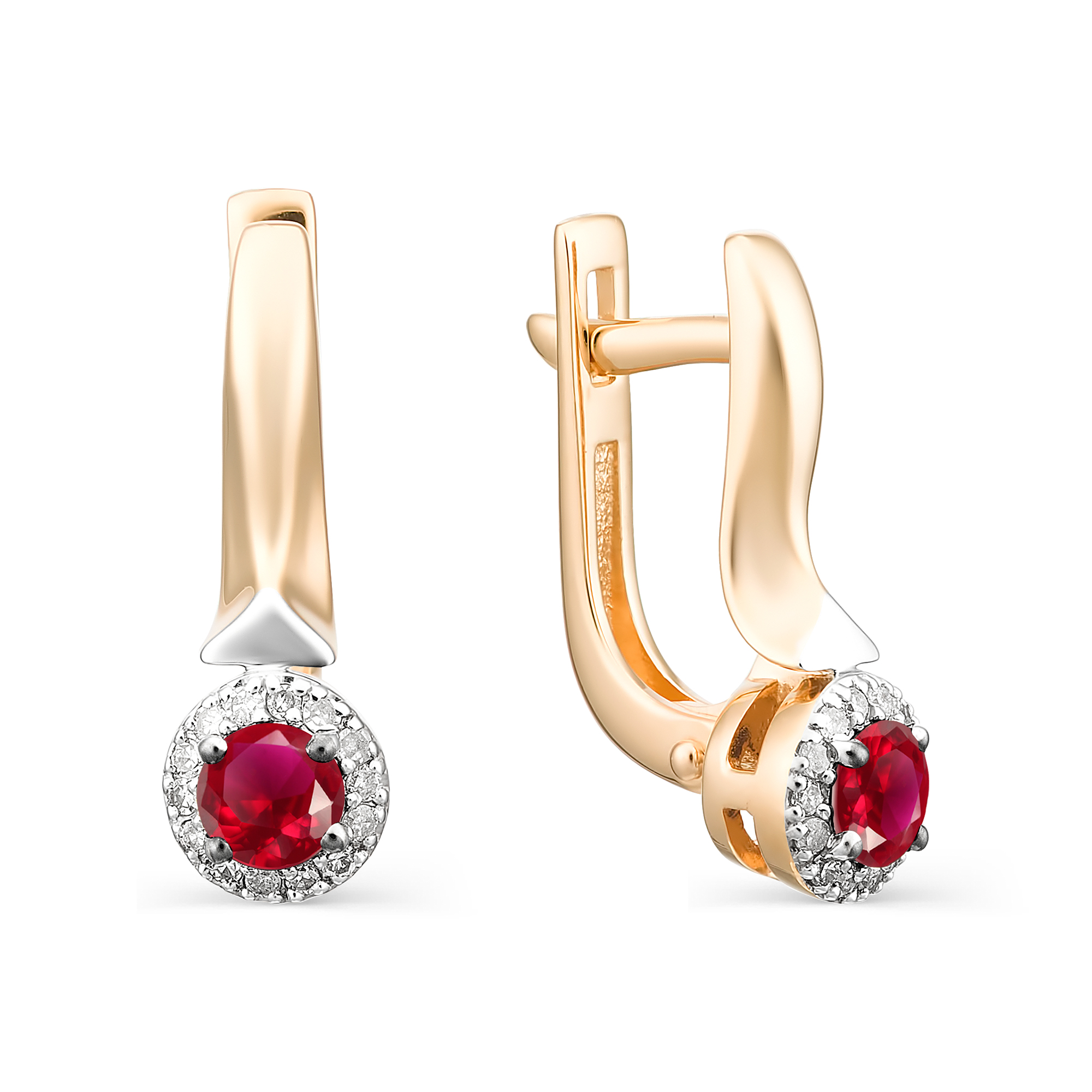 Серьги 585 23084-103