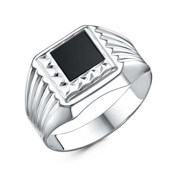 Кольцо "печатка" 925 С040190