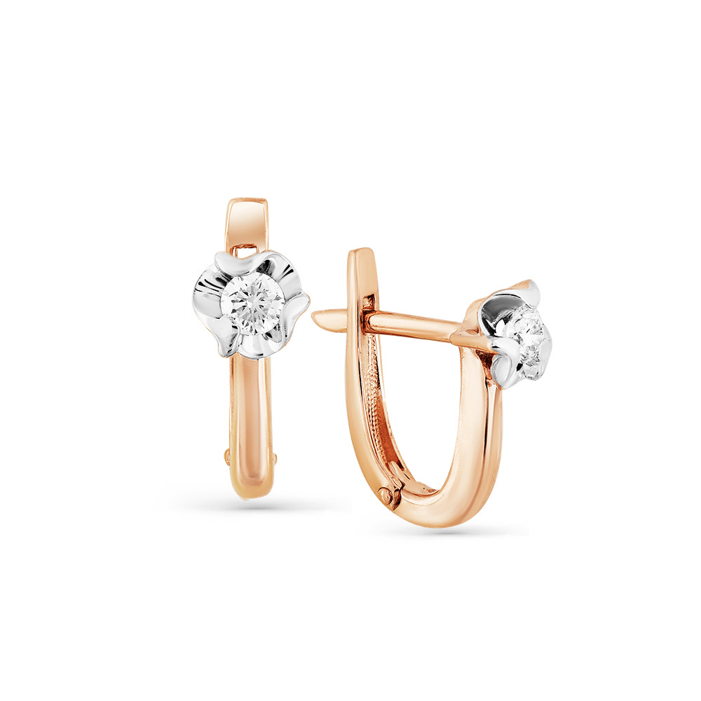 Серьги 585 2-105-22к