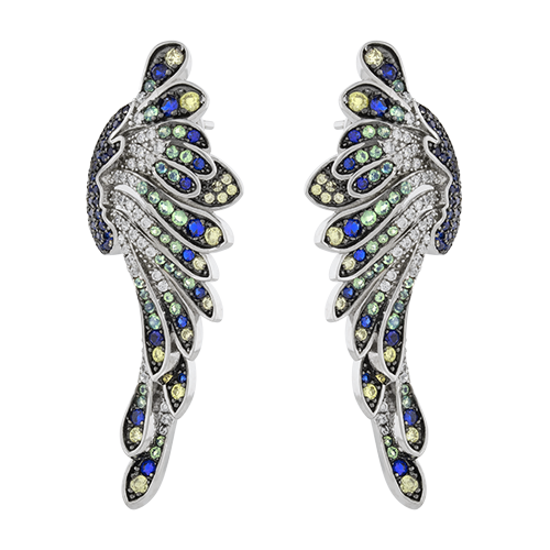 Серьги 925 SE30984-BM