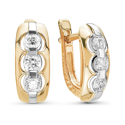 Серьги 585 02-0874К
