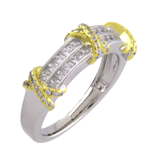 Кольцо 925 SR40127-BM
