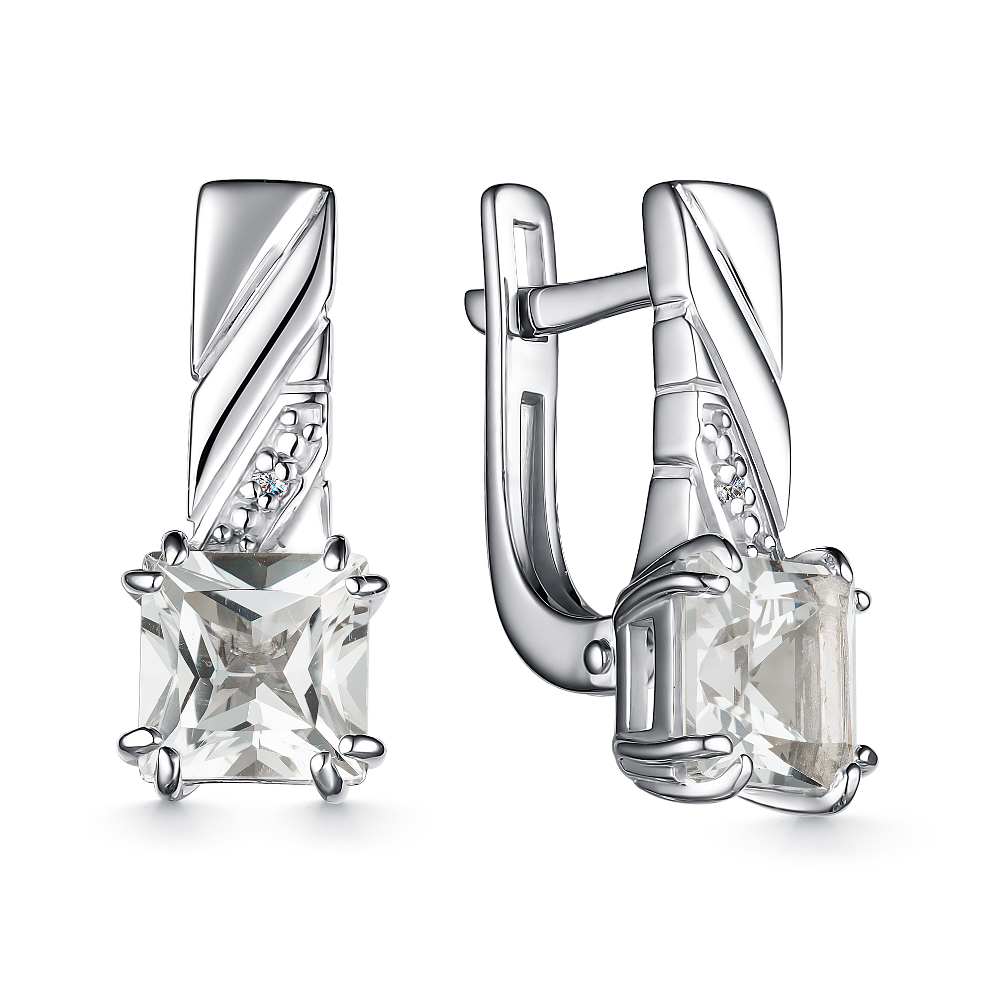 Серьги 925 02-3949/БРГХ-00