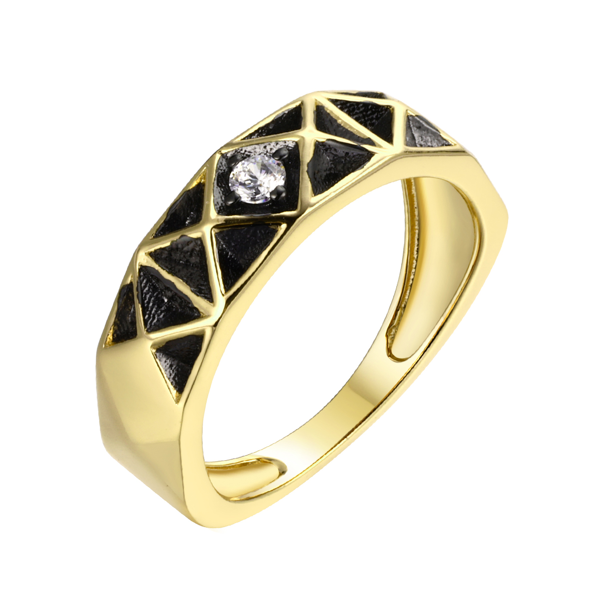 Кольцо 925 CZ-R01494-X-L-W