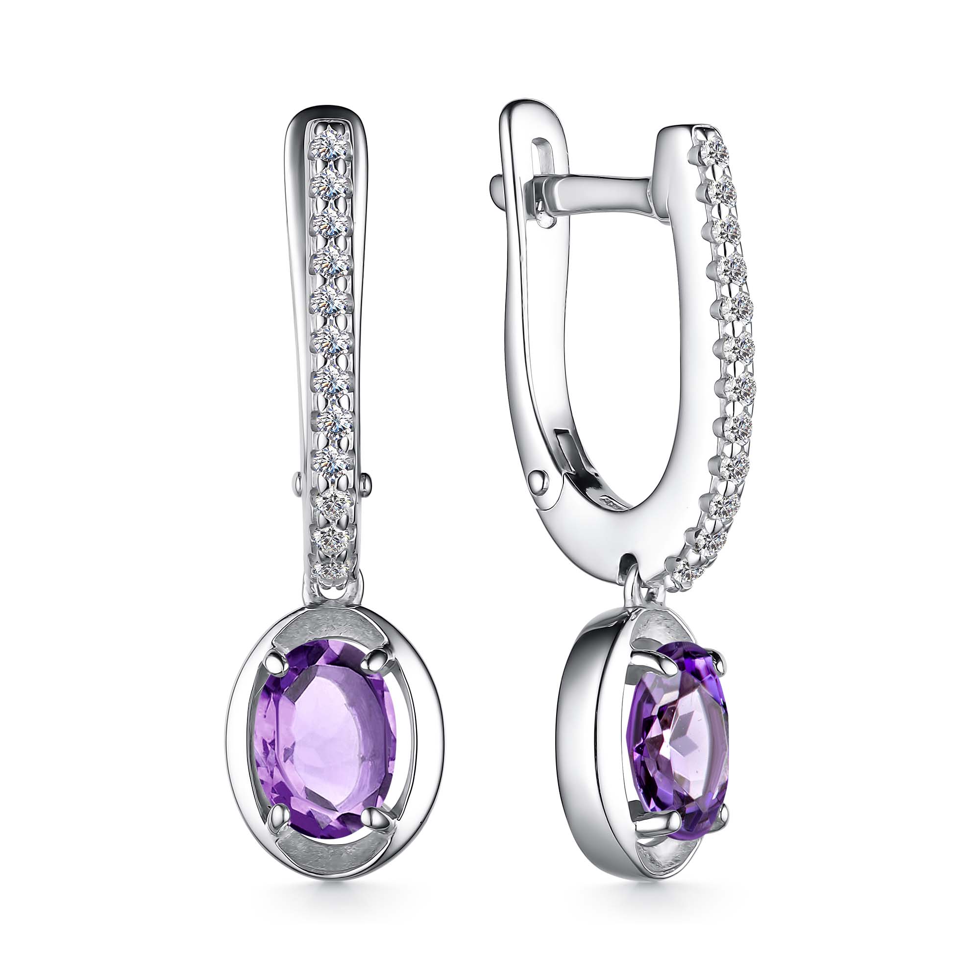 Серьги 925 02-3689/00АМ-00