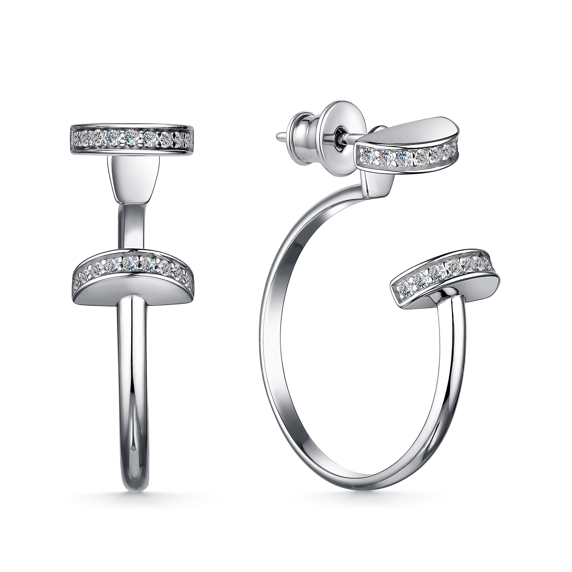 Серьги 925 02-2382/00КЦ-00