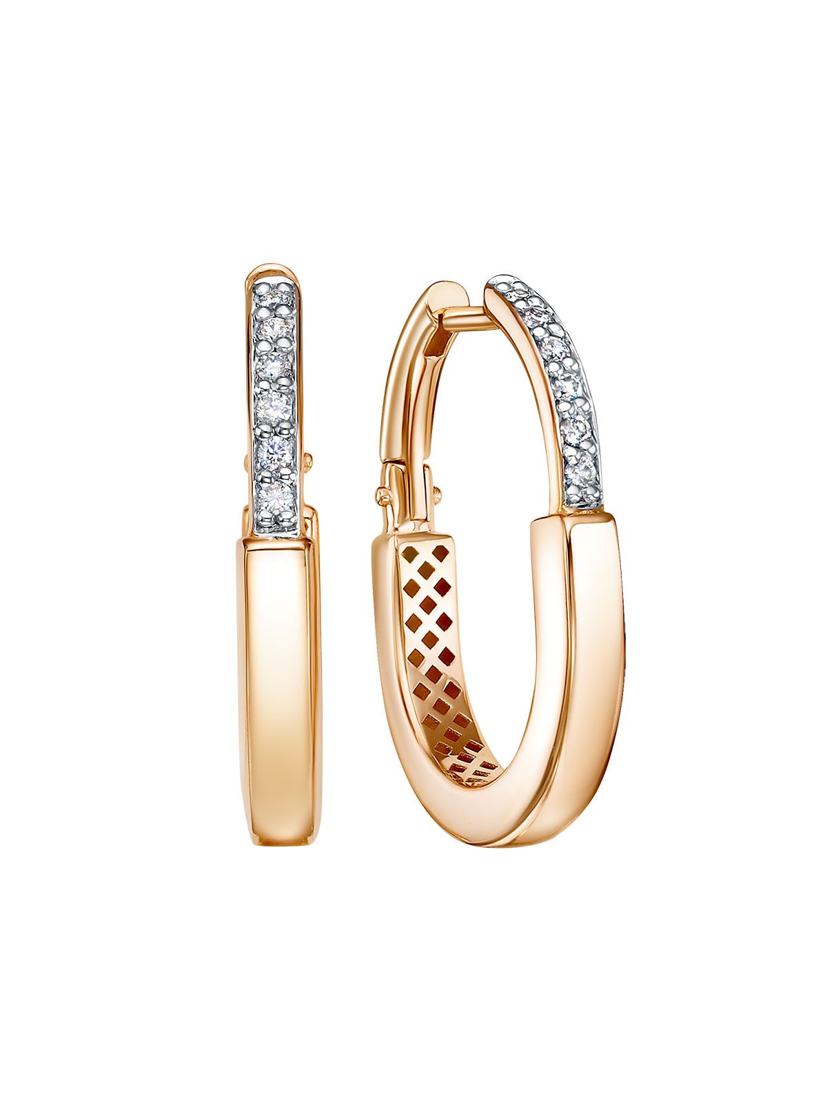 Серьги 585 "тиф" 20195-12-00