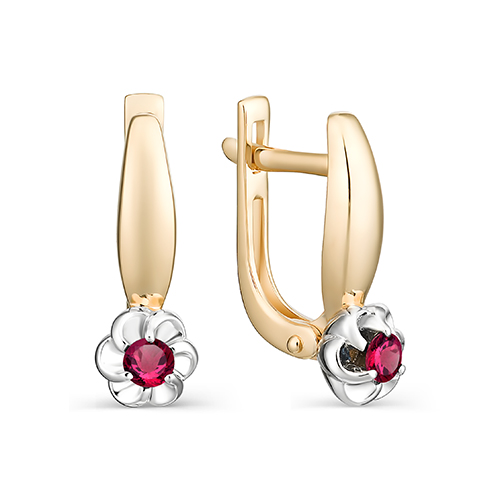 Серьги 585 23092-103
