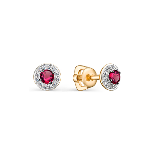 Серьги 585 23032-103