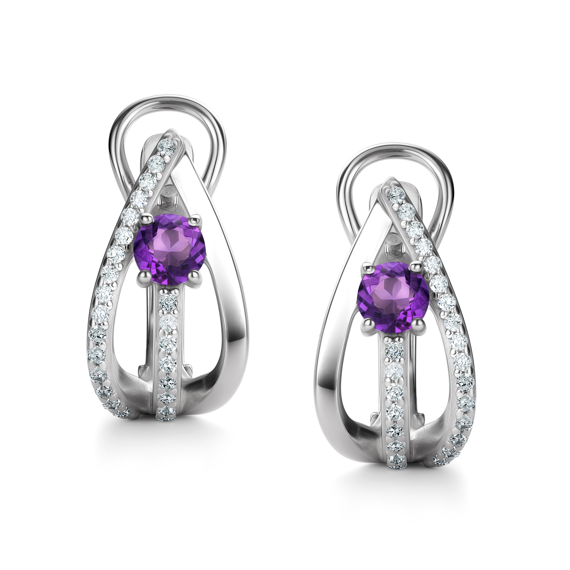 Серьги 925 02-4288/00АМ-00
