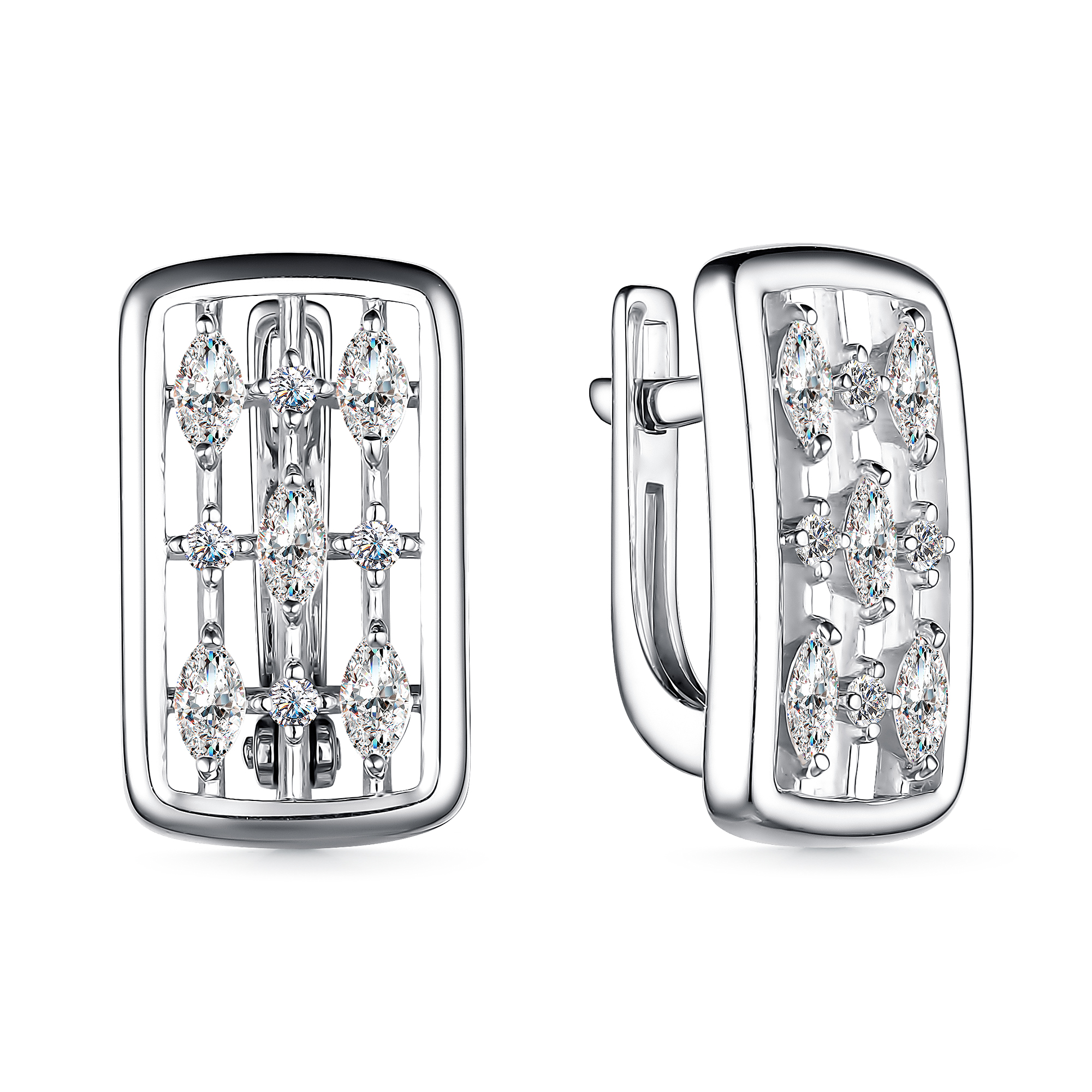 Серьги 925 02-3943/00кц-00