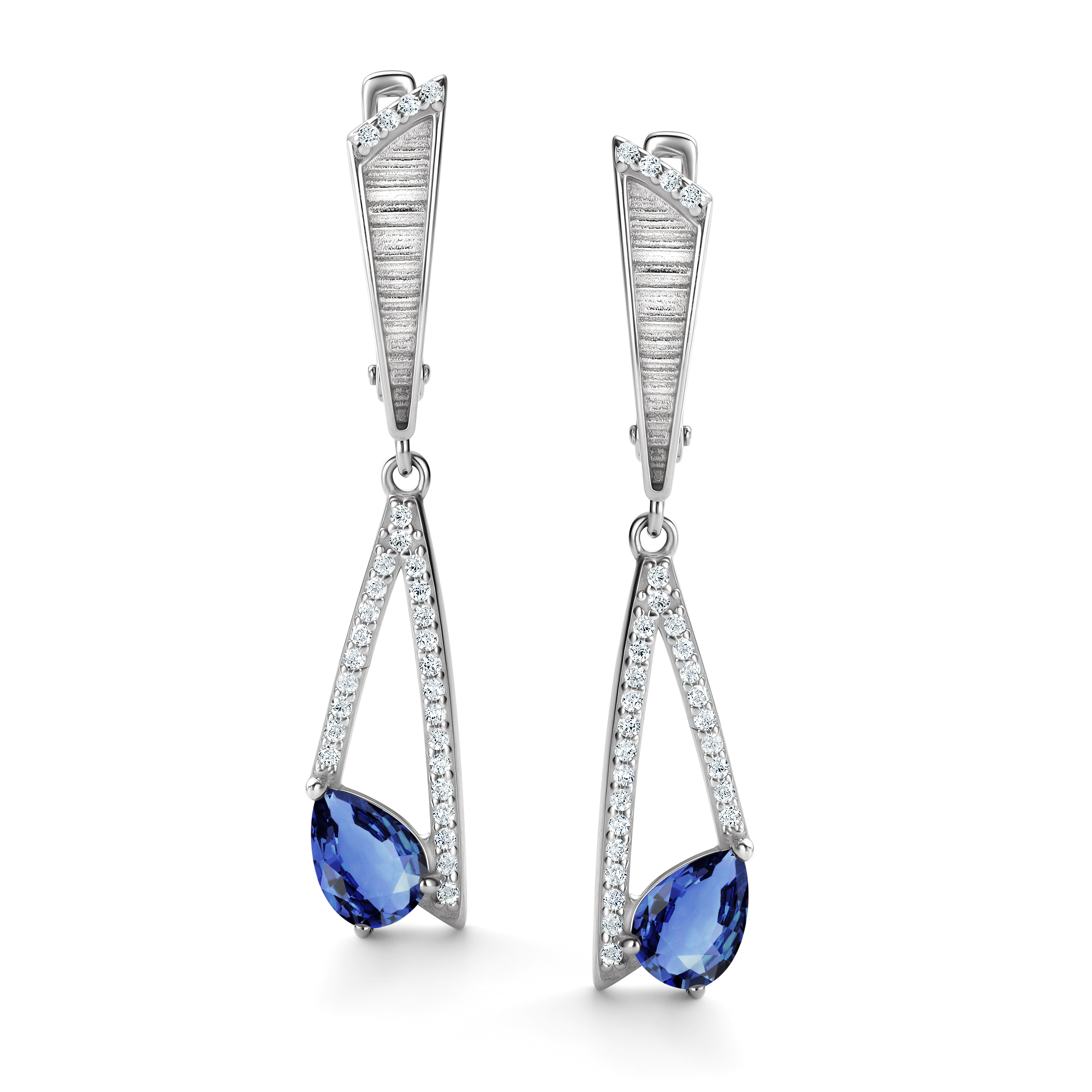 Серьги 925 02-4291/0ГТС-00