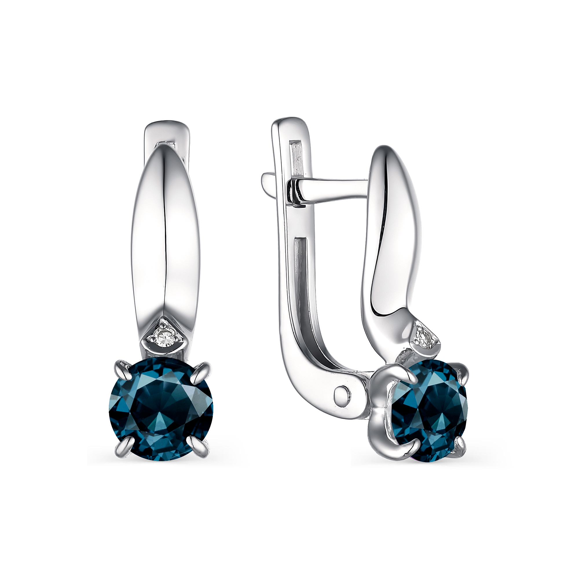 Серьги 925 02-1809/БРТЛ-00