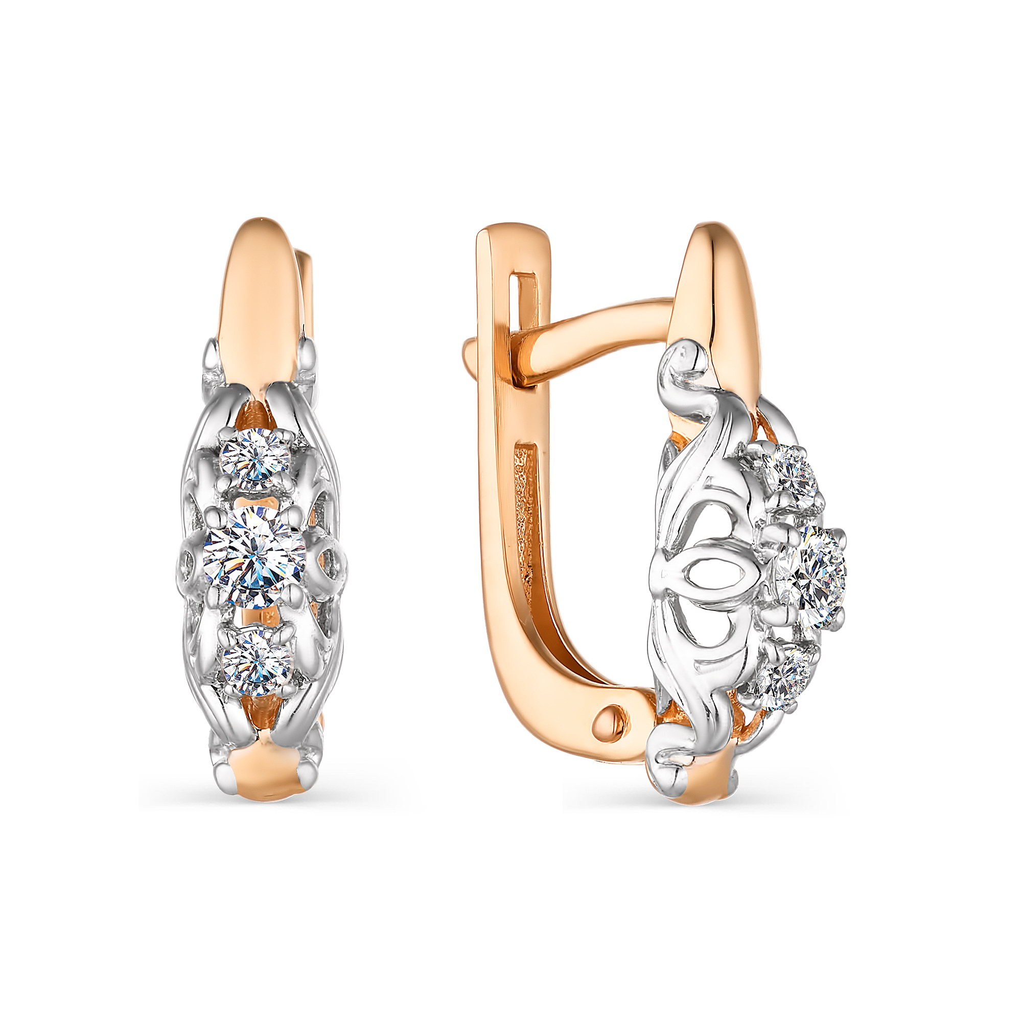 Серьги 585 23557-100