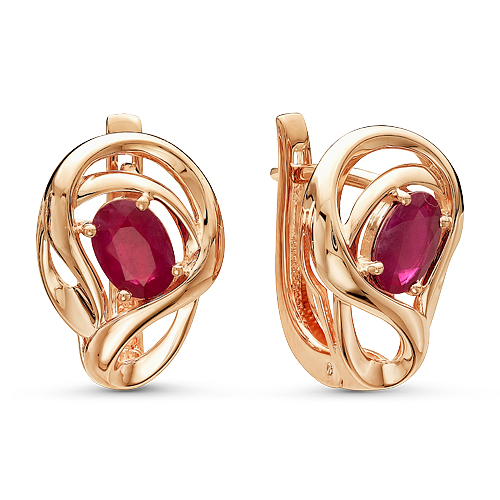 Серьги 585 02-1782/3к