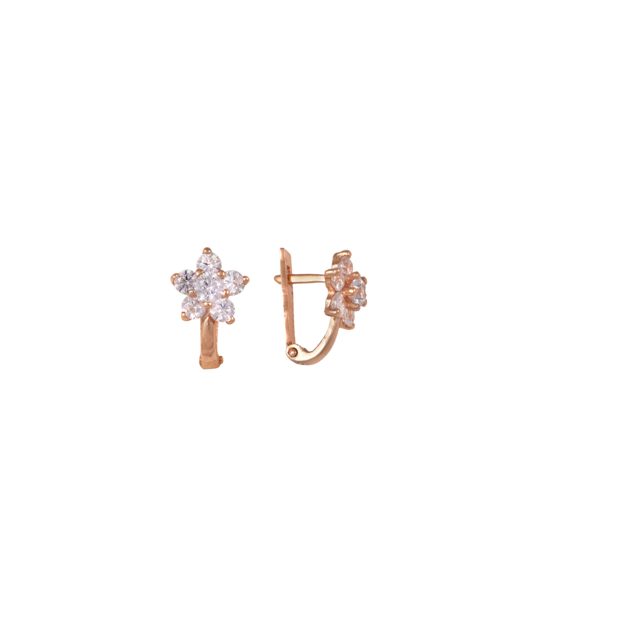 Серьги 585 73072