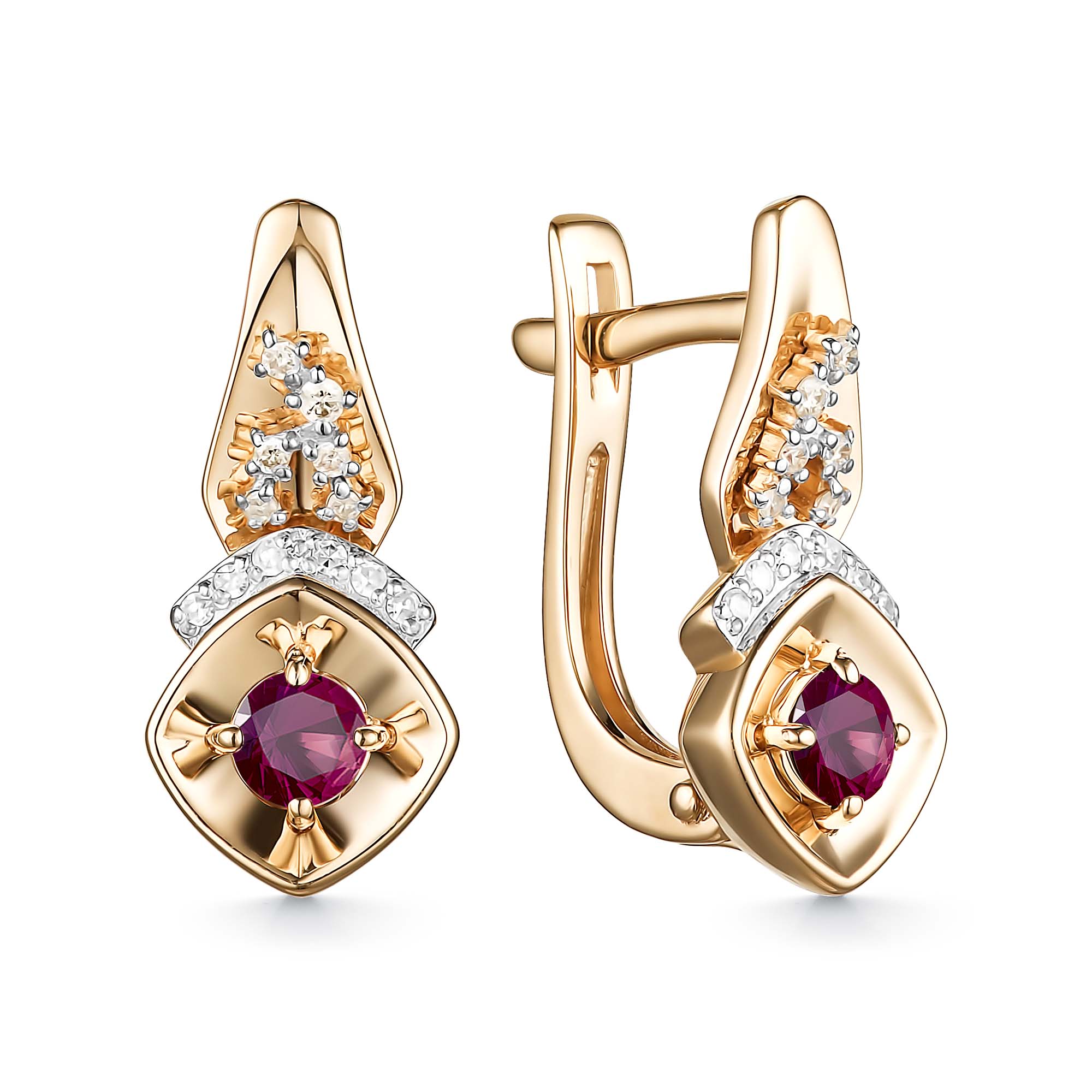 Серьги 585 25777-103