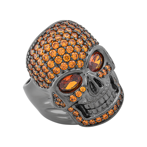 Кольцо череп 925 R36964-OR