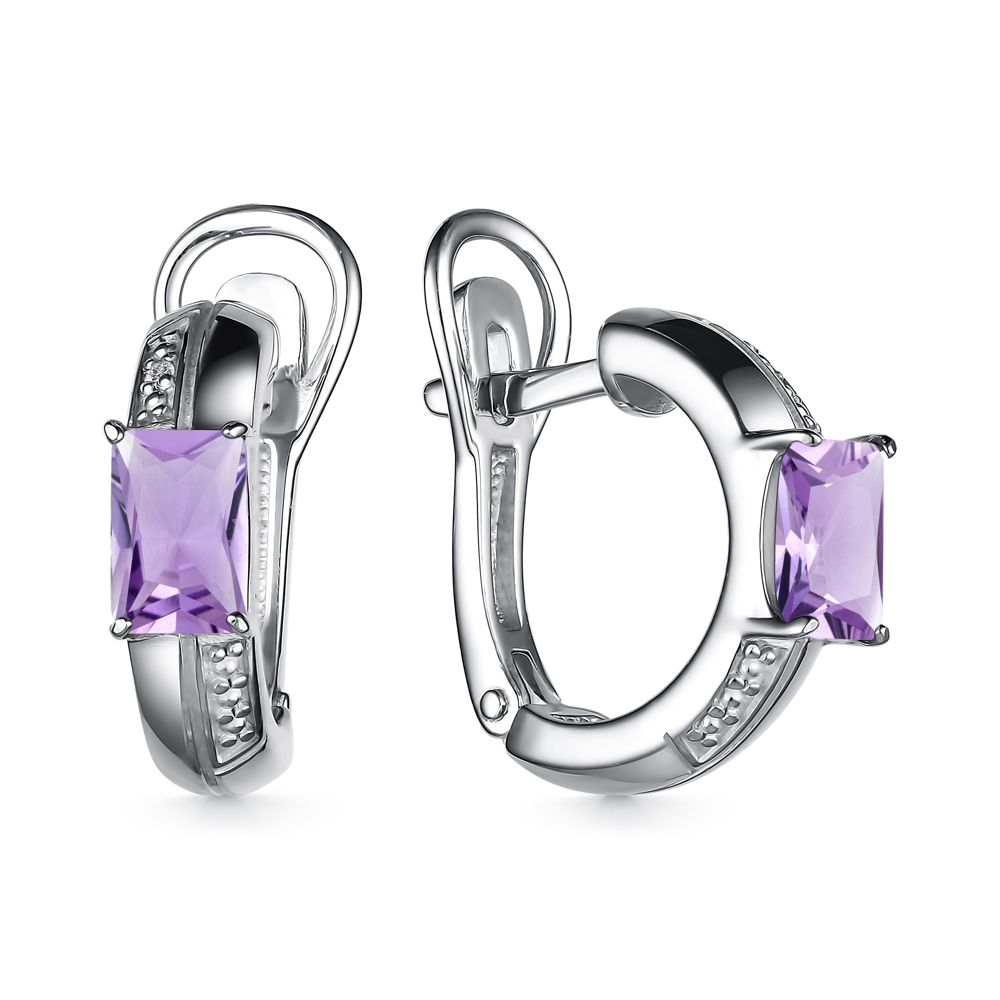 Серьги 925 02-3950/БРАМ-00