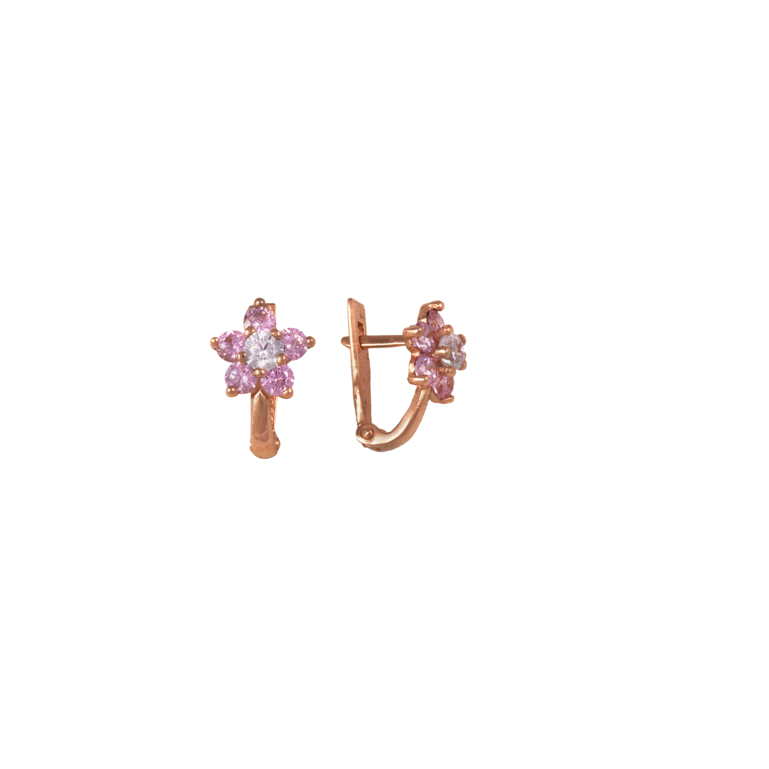 Серьги 585 73073