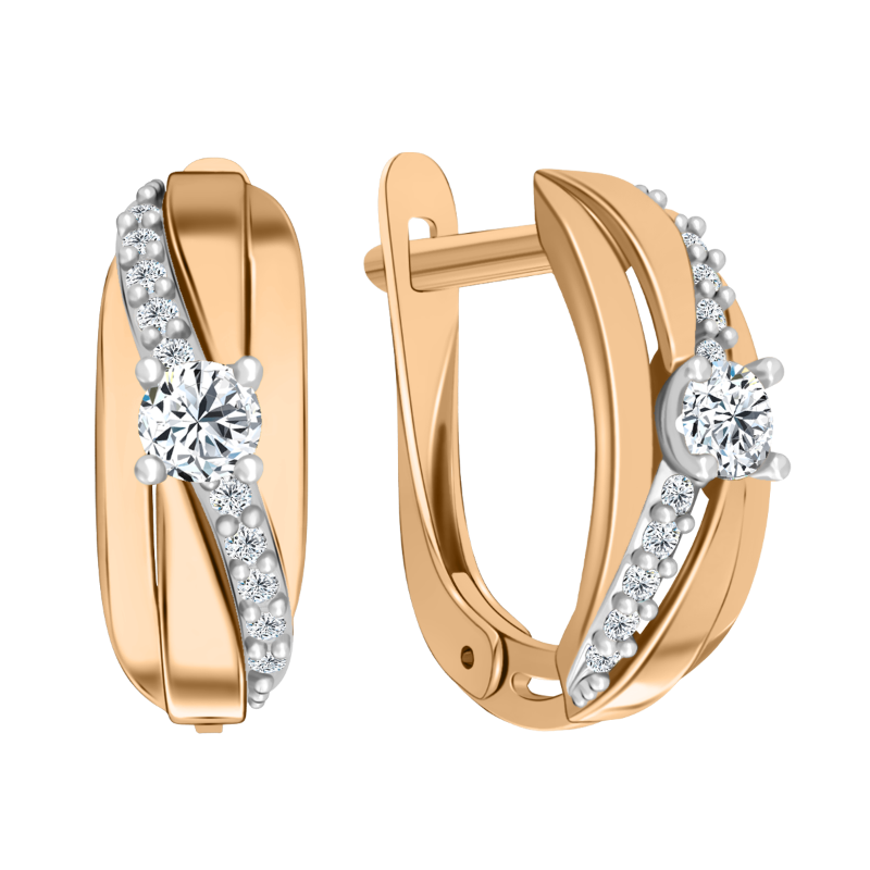 Серьги 585 08-258809